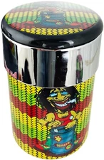 Portable Car Travel Cigarette Cylinder Rasta Ashtray Holder Cup -LED Light