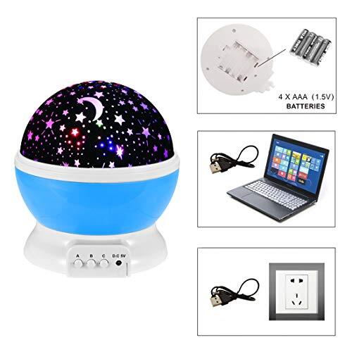 Kids Star Night Light Projector For Bedroom Starry Lamp Toys For 310 Year Old Bo - Picture 7 of 7