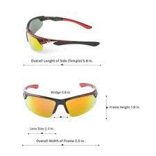 Polarized Sport Men Cycling Baseball Golf Ski Sunglasses Fishing Driving Glasses 11