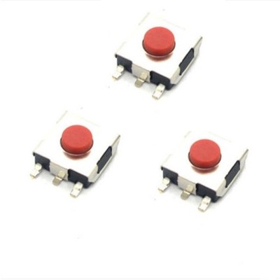 50 Stück 6X6X3,1 mm SMD Tasttaster Schalter Taktschalter NEU 