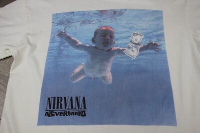 NIRVANA Nevermind Giant First Edition USA 1992 Double Sided NIRVANA Nevermind Giant First Edition USA 1992 Double Sided