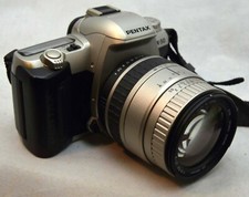 Pentax ZX-50 35mm SLR Film Camera With Sigma 28-105mm Lens