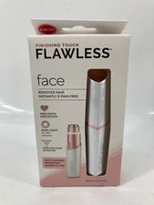 Finishing Touch Flawless FACE Hair Remover, White