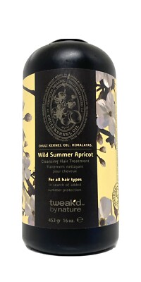 Tweak'd by Nature Wild Summer Apricot Cleansing Hair Treatment 16 oz. sealed 