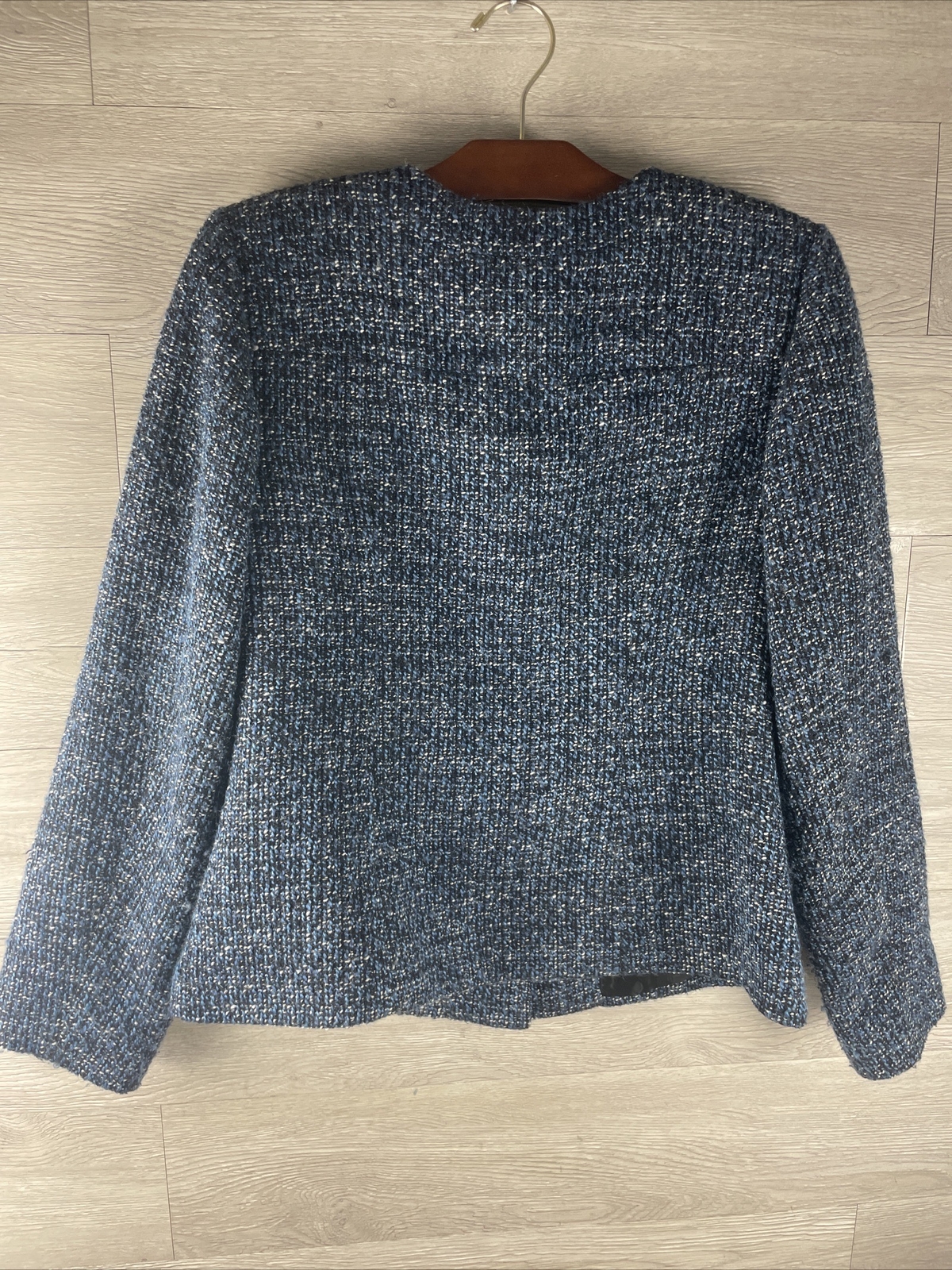 Pendleton Vintage Blue Wool Polyester Button Up C… - image 2