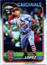 2024 Topps #573 Irving Lopez St. Louis Cardinals Rookie