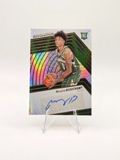 MarJon Beauchamp 2022-23 Panini Revolution RC Auto #RA-MJB Bucks