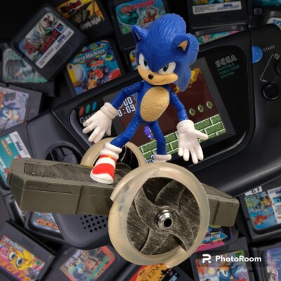 Sega Video Game Favorite Sonic the Hedgehog Sonic 2 Movie Speed RC Vehicle - Rem