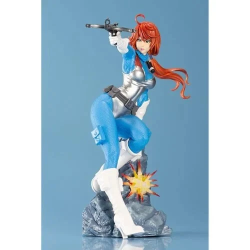 Estatua 1/7 Kotobukiya GI Joe: Scarlett (versión azul cielo) Bishoujo Foto 3 de 4