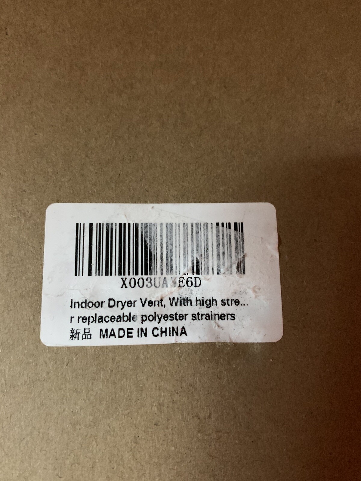 Indoor Dryer Vent, Indoor Dryer Vent Kit NO WATER Designed Safty Reminder Dev...