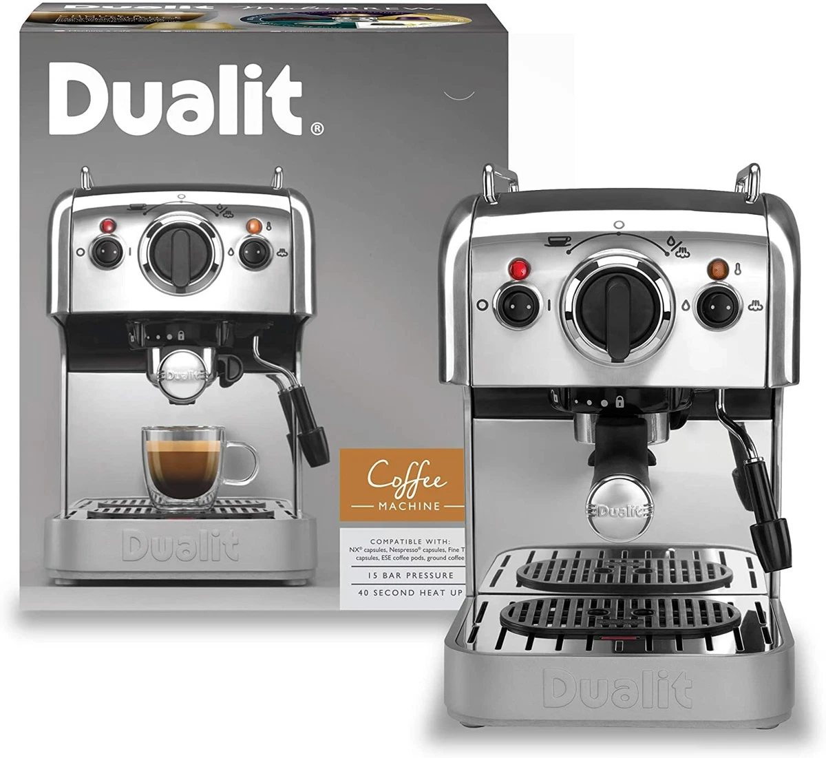 Dualit espressivo coffee shop machine