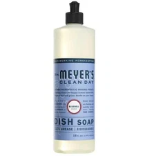 Mrs Meyers Clean Day Dish Soap Bluebell Scent - 16 Oz - Pack of 6