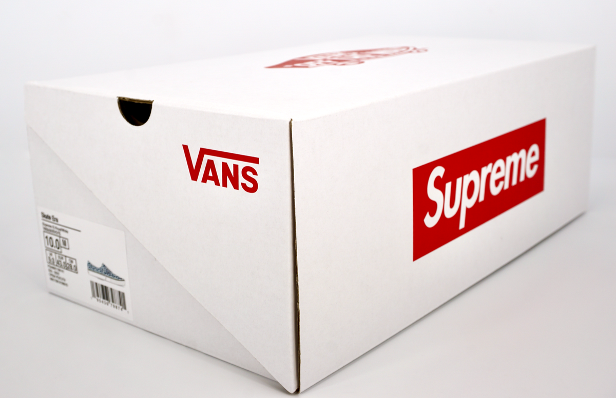 Supreme x Vans Monogram S Logo Skate Era 