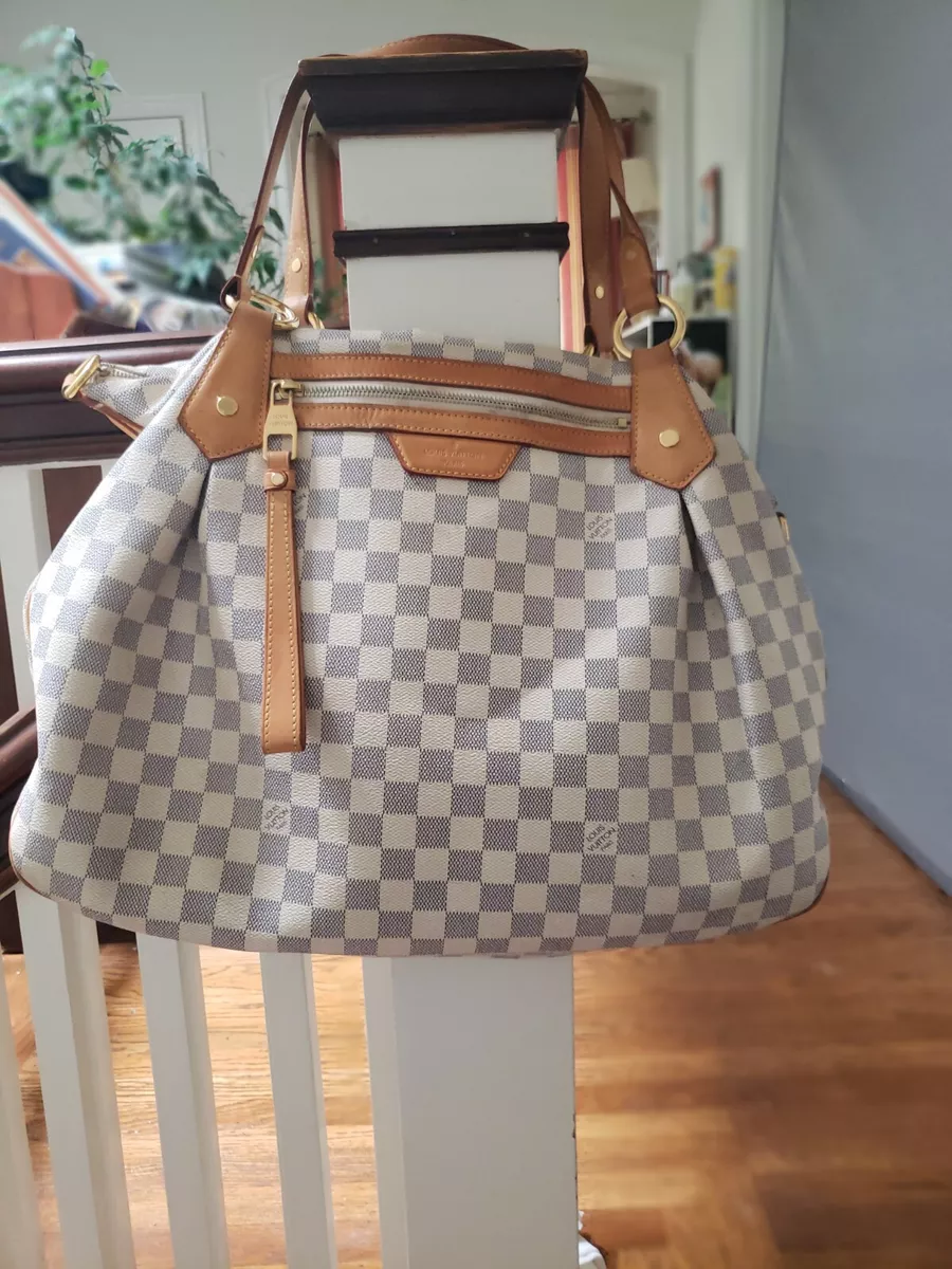 LOUIS VUITTON Damier Azur Totally MM Shoulder Handbag