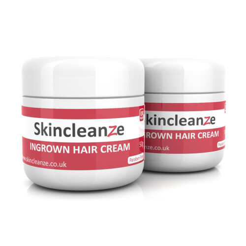 Skincleanze Ingrown Hair Treatment Cream Razor Bump Shaving Skin Rash(Pack  of 2) 767311751846 | eBay