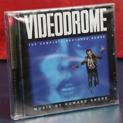 Videodrome Soundtrack CD Howard Shore LE 2000 La-La Land Records 2022 Sealed