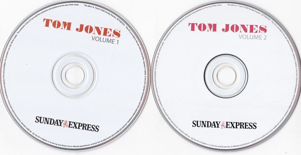 TOM JONES Volume 1 & 2 ( SUNDAY EXPRESS Newspaper Double Album ) - Bild 3 von 3