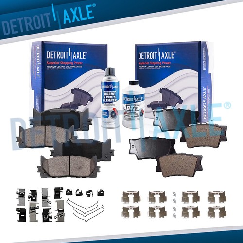 For 20072017 Toyota Avalon Camry ES300h ES350 Front & Rear Ceramic