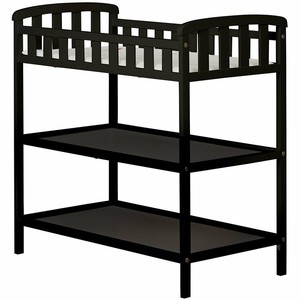 black changing table