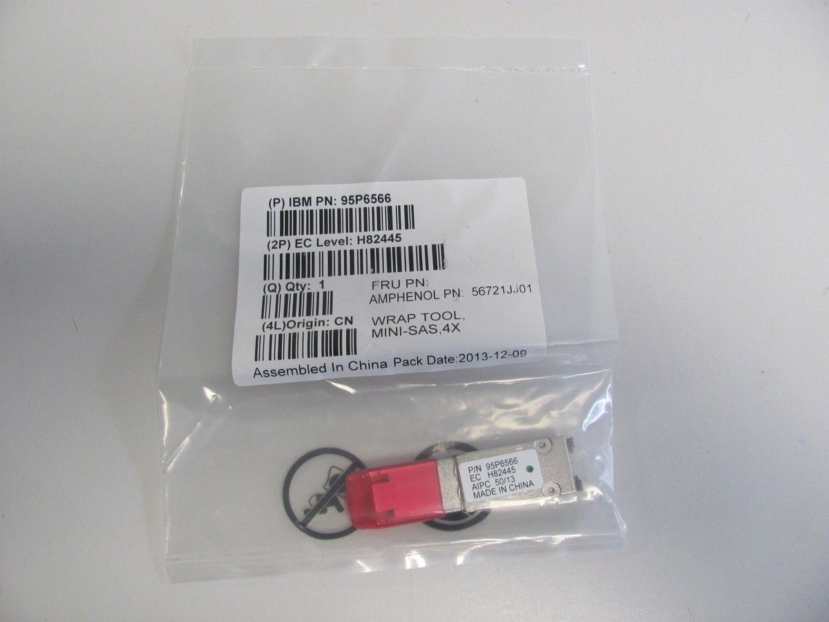 Amphenol IBM P/N 95P6566 - Wrap Tool Mini-SAS 4x - EC Level 