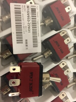 Apen einpoliger Einweg-Kippschalter (SPST), momentan eingeschaltet, IP67, Scheibe