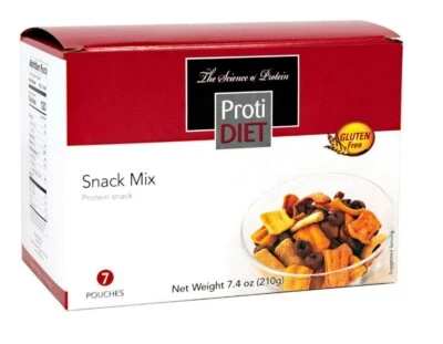 PROTIDIET Proti Diet Gluten Free Protein Snack Mix - For Weight Loss and Hunger Control