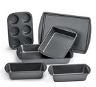 Mainstays 6 Piece Non-Stick Bakeware Sets, Easy for Clean up, Carbon Steel