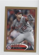 2012 Topps Mini Gold 32/61 Drew Storen #285 h8e