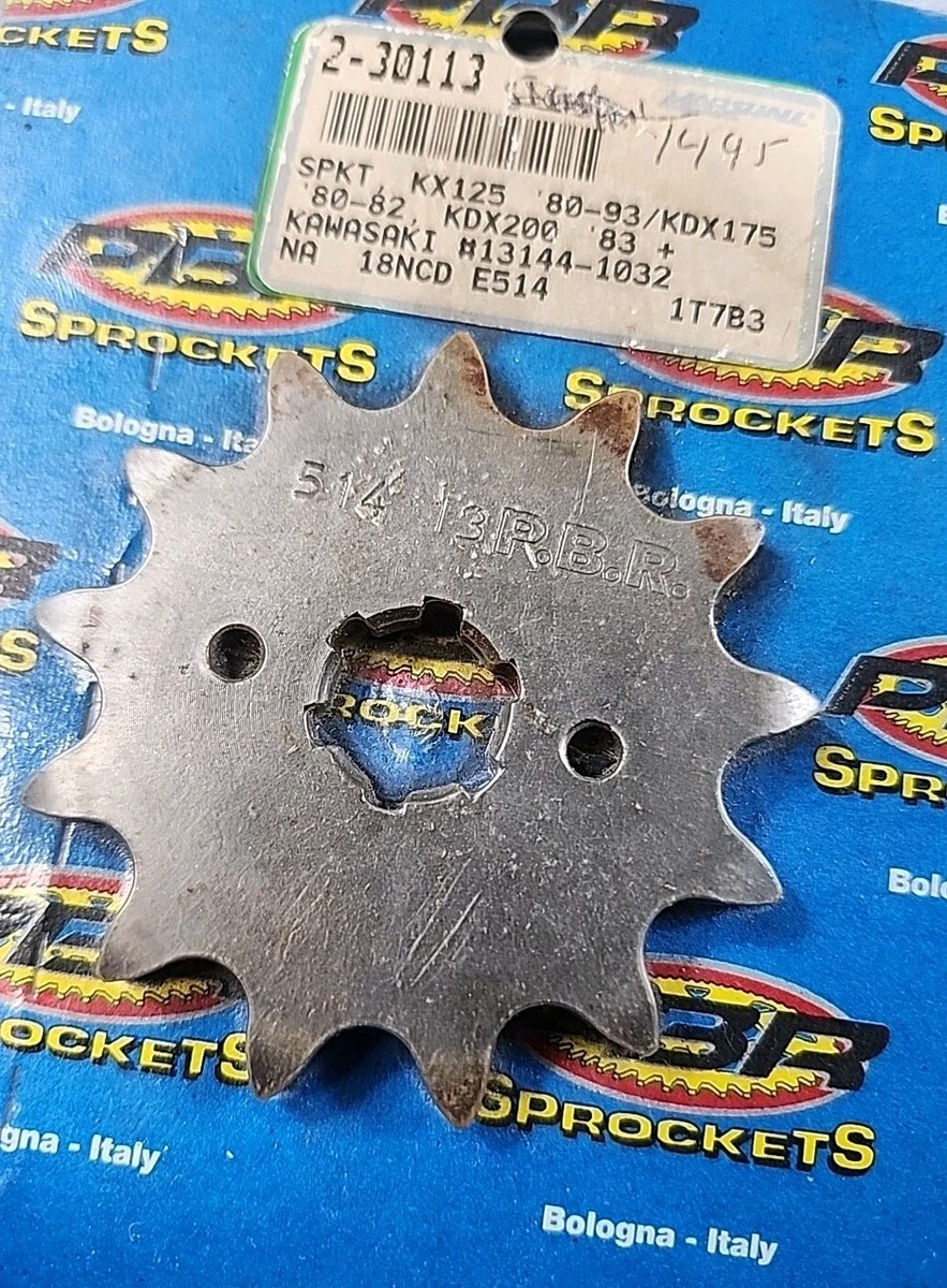 PBR Front Sprocket 13T 2-30113 Replaces 13144-1032 Kawasaki KX125