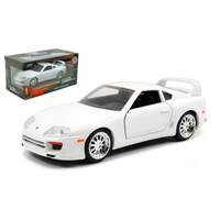 Toyota Supra 1885 Fast & Furious White 1:32 Jada Toys Movie -D- Neues Modell