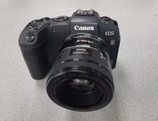 Canon EOS RP 4K Mirrorless Camera  Viltrox EF to RF Adapter  EF 50mm f1.8 Lens