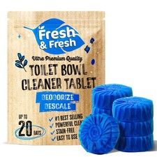 Disposable Type Toilet Bowl Cleaners 30 pack Odor Eliminator, Fresh Scent, M...