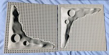 LEGO Vintage Moon Crater Base Plate 32x32 Bundle Of 2