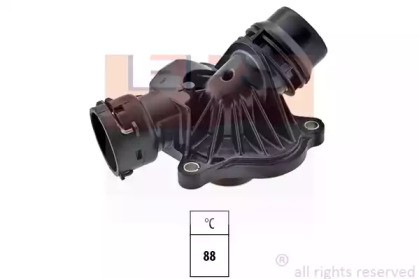 1880636 ENGINE COOLANT THERMOSTAT EPS FOR BMW 3,5,X3,X5,7,1,6,X6,E61,E60,E46,E83 - Picture 2 of 7