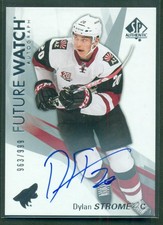 2016-17 SP Authentic Future Watch Auto #151 DYLAN STROME RC 963/999 RC Capitals