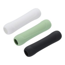 3pcs Pen Grip Silicone Case Silicone Ergonomic, White Black Green