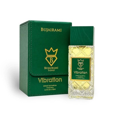 Bujairami Vibration Extrait de Parfum   Frisch-Würziger Unisex Duft | Elegant &