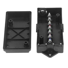 7 Way Trailer Junction Box Weatherproof Distribution Box for Automotive Wiring 