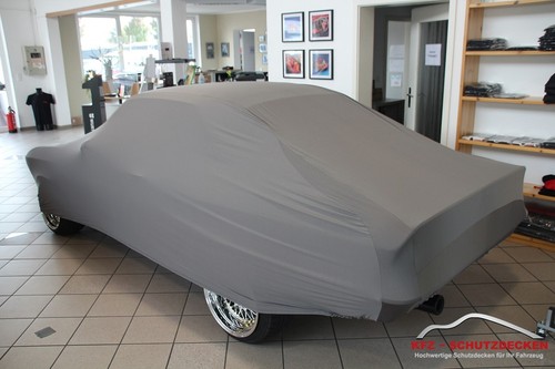 Vollgarage Schutzdecke Car-Cover Indoor Grau fÃ¼r Opel Manta A - Picture 3 of 4