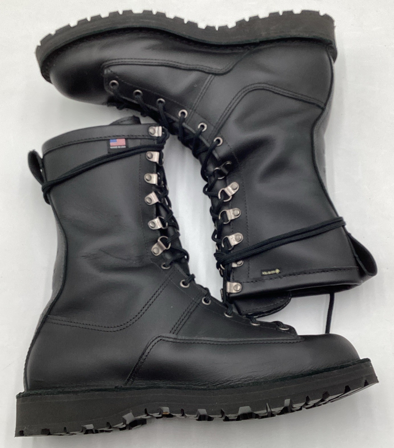 Danner Fort Lewis Men's 10" Leather Waterproof Plain Toe Boot Black Size 11 D