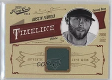 2012 Playoff Prime Cuts Timeline Materials /25 Dustin Pedroia #19