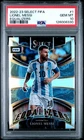 2022 PANINI SELECT FIFA EQUALIZERS #1 LIONEL MESSI PSA 10
