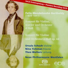 Neue Philharmon Mendelssohn: Konzert f r Violine, Klavier  Orc CD  UK IMPORT 
