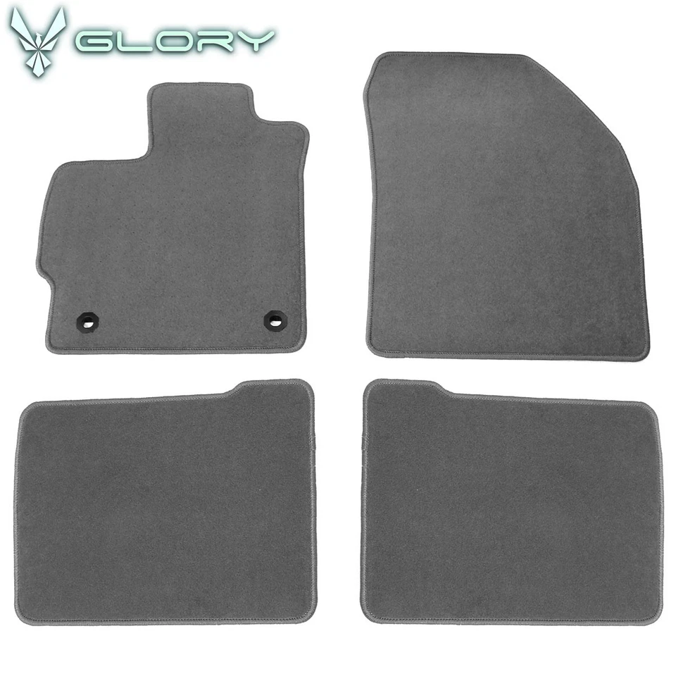 Alfombrillas enchufables grises para Toyota Prius y Prius 12-15 4 piezas Foto 2 de 4