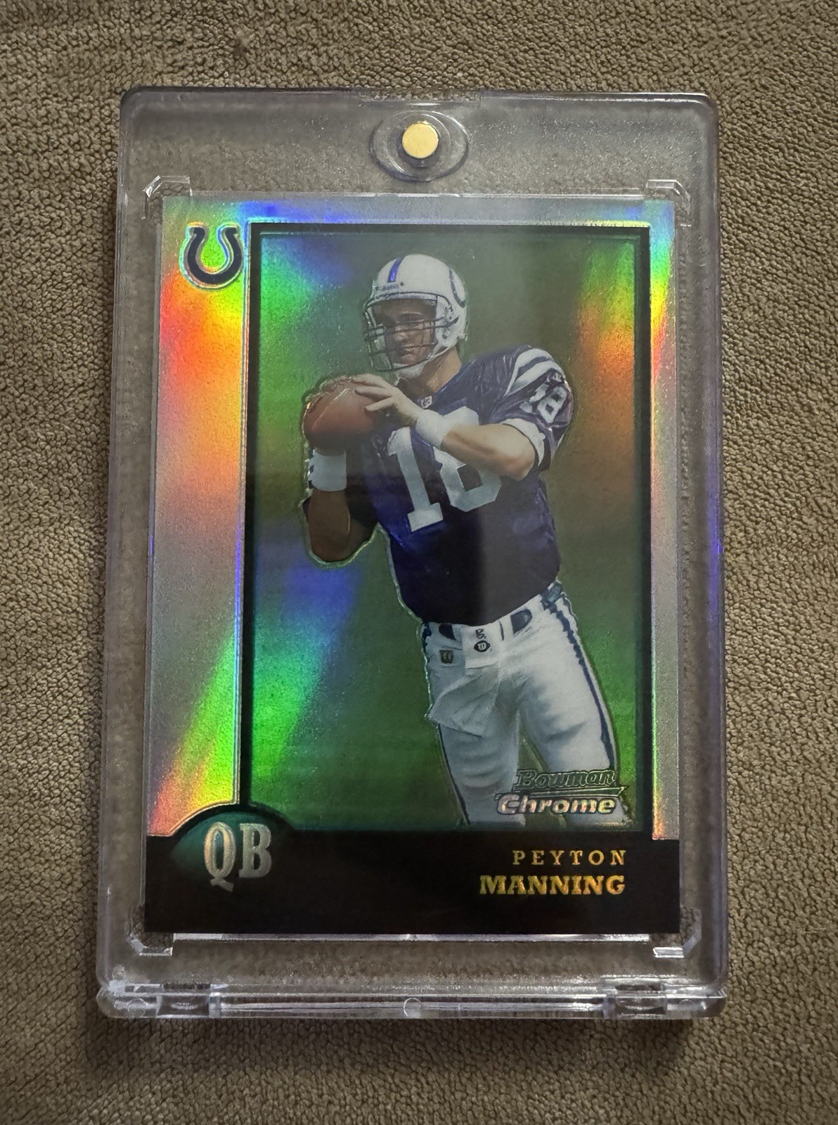 Peyton Manning Bowman Chrome Preview #BCP1 Refractor