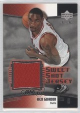 2004-05 Upper Deck Sweet Shot Sweet Shot Jerseys Ben Gordon #SSJ-BG 0b1