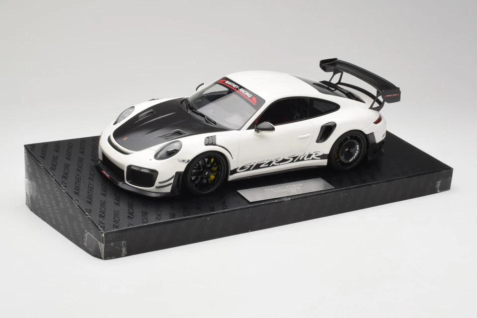 MR-911-GT3RS-1801 Porsche 911 991.2 GT3 RS Manthey Racing Blanco Minichamps 1/18 Foto 2 de 4