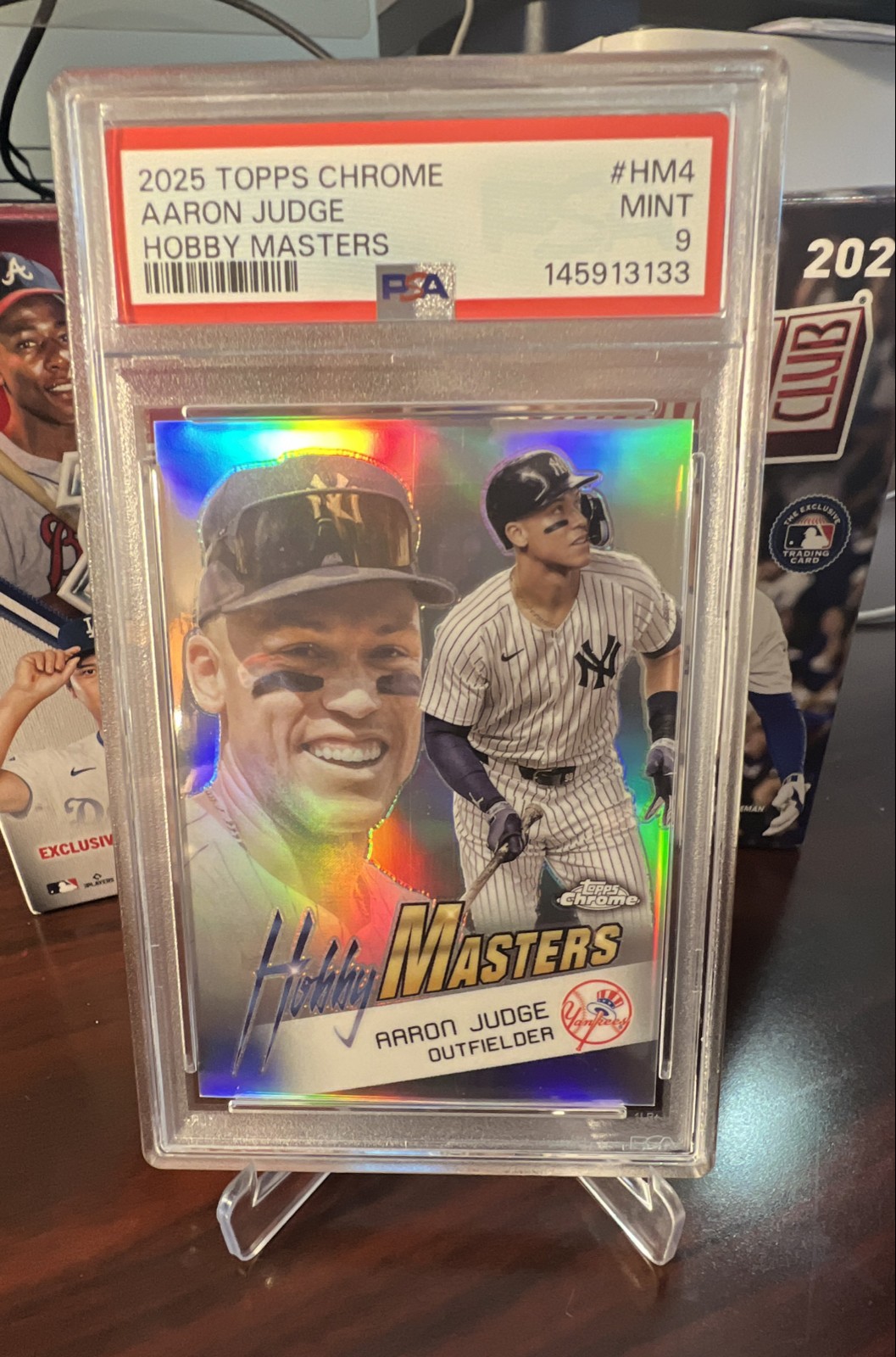 2025 Topps Chrome - Hobby Masters Aaron Judge #HM-4