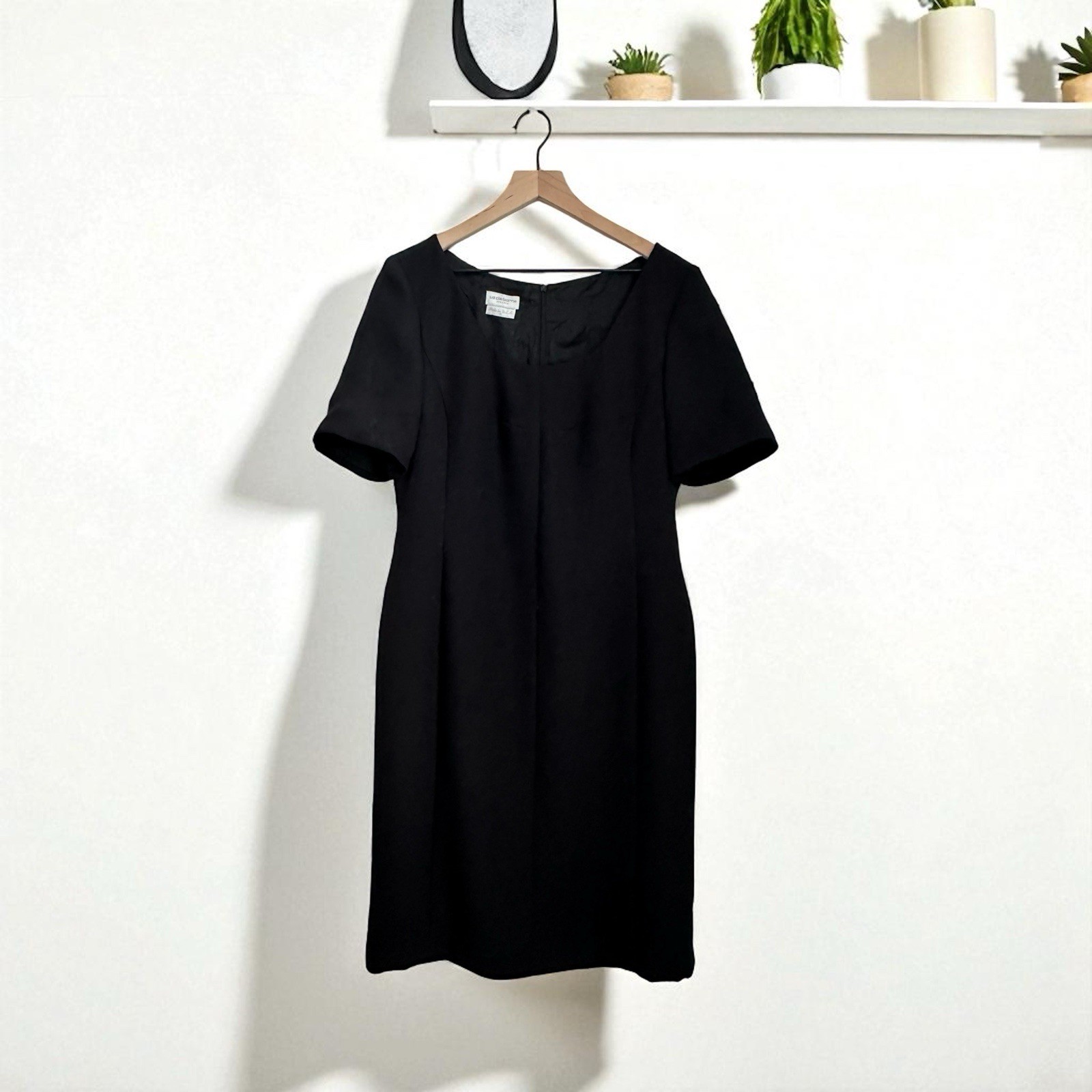 Liz Claiborne Women’s Black Polyester Vintage Dress Size 12