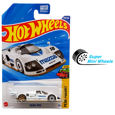 Hot Wheels 2025 #226 Mazda 787B White | eBay